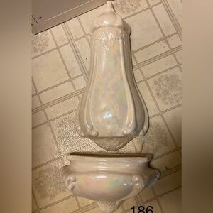Elegant mother of pearl wall sconce Vase
